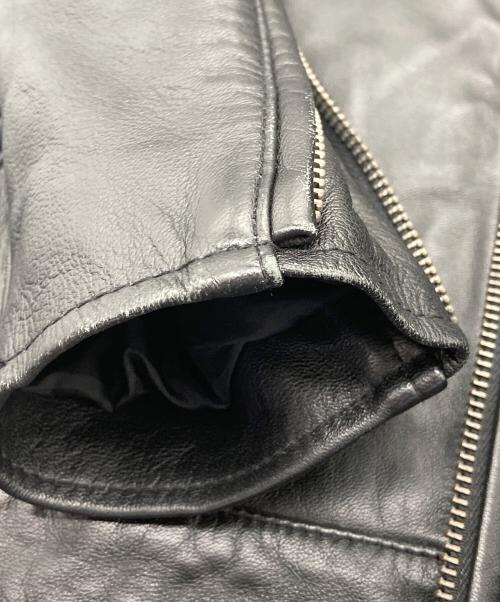 JOURNAL STANDARD relume（ジャーナルスタンダード レリューム）JOURNAL STANDARD relume (ジャーナルスタンダード レリューム) シープスキンレザージャケット ブラック サイズ:Mの古着・服飾アイテム