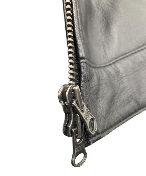 JOURNAL STANDARD relume（ジャーナルスタンダード レリューム）JOURNAL STANDARD relume (ジャーナルスタンダード レリューム) シープスキンレザージャケット ブラック サイズ:Mの古着・服飾アイテム