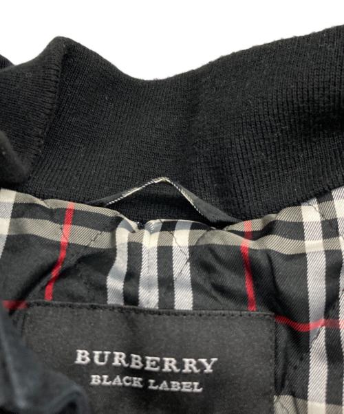 BURBERRY BLACK LABEL（バーバリーブラックレーベル）BURBERRY BLACK LABEL (バーバリーブラックレーベル) 裏チェックフィールドジャケット ブラック サイズ:Mの古着・服飾アイテム