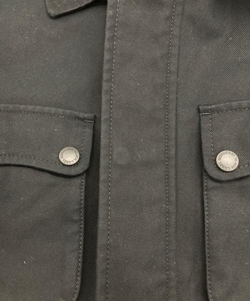 BURBERRY BLACK LABEL（バーバリーブラックレーベル）BURBERRY BLACK LABEL (バーバリーブラックレーベル) 裏チェックフィールドジャケット ブラック サイズ:Mの古着・服飾アイテム