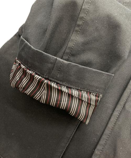 BURBERRY BLACK LABEL（バーバリーブラックレーベル）BURBERRY BLACK LABEL (バーバリーブラックレーベル) 裏チェックフィールドジャケット ブラック サイズ:Mの古着・服飾アイテム