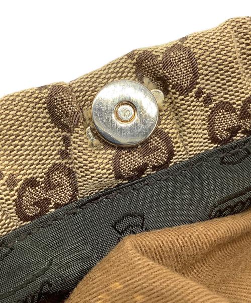 GUCCI（グッチ）GUCCI (グッチ) 2WAYショルダーバッグ ベージュ×ホワイトの古着・服飾アイテム