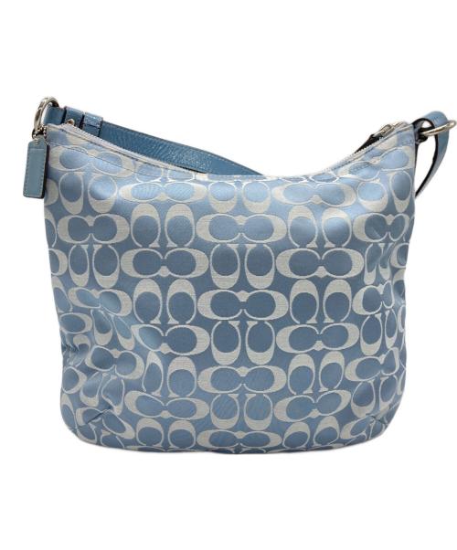 COACH（コーチ）COACH (コーチ) ショルダーバッグ ブルーの古着・服飾アイテム