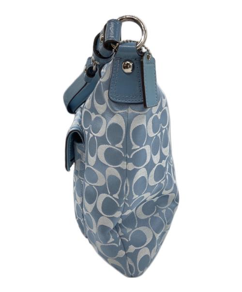 COACH（コーチ）COACH (コーチ) ショルダーバッグ ブルーの古着・服飾アイテム