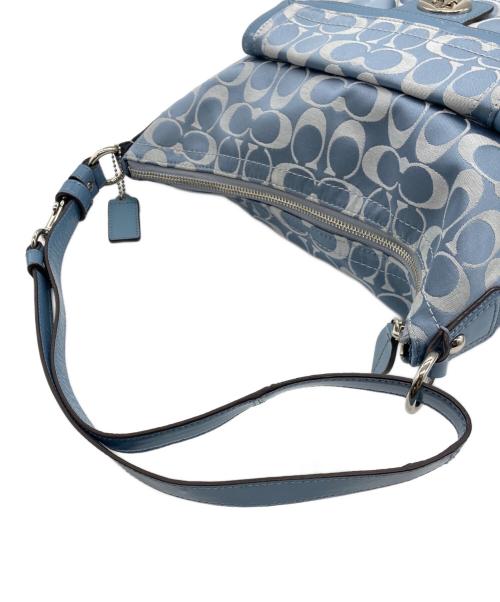 COACH（コーチ）COACH (コーチ) ショルダーバッグ ブルーの古着・服飾アイテム