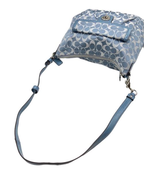 COACH（コーチ）COACH (コーチ) ショルダーバッグ ブルーの古着・服飾アイテム