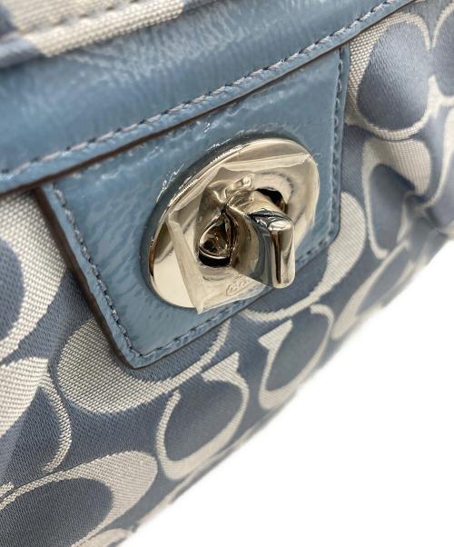COACH（コーチ）COACH (コーチ) ショルダーバッグ ブルーの古着・服飾アイテム