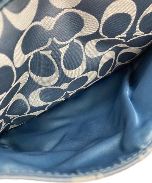 COACH（コーチ）COACH (コーチ) ショルダーバッグ ブルーの古着・服飾アイテム