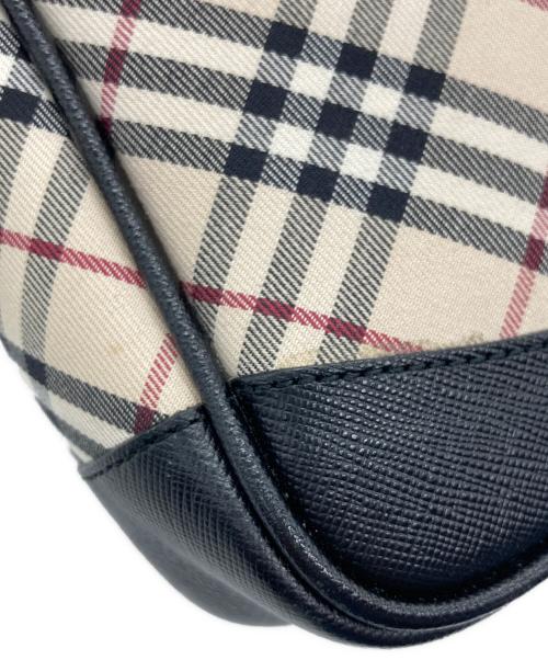 BURBERRY（バーバリー）BURBERRY (バーバリー) ショルダーバッグ ベージュ×ブラックの古着・服飾アイテム