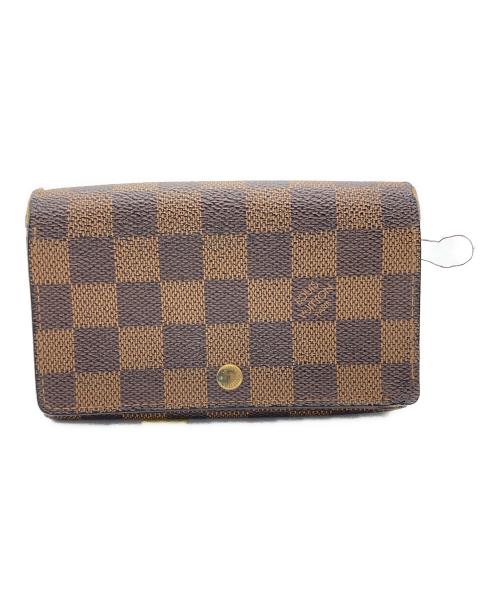 LOUIS VUITTON（ルイ ヴィトン）LOUIS VUITTON (ルイ ヴィトン) ポルトフォイユ ブラウンの古着・服飾アイテム