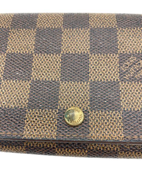 LOUIS VUITTON（ルイ ヴィトン）LOUIS VUITTON (ルイ ヴィトン) ポルトフォイユ ブラウンの古着・服飾アイテム