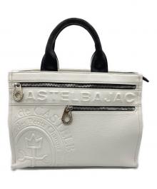 CASTELBAJAC（カステルバジャック）の古着「ドライビングトートバッグ」｜ホワイト