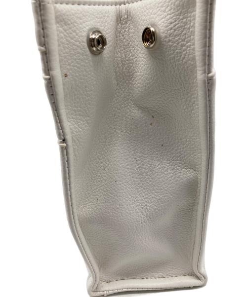 CASTELBAJAC（カステルバジャック）CASTELBAJAC (カステルバジャック) ドライビングトートバッグ ホワイトの古着・服飾アイテム