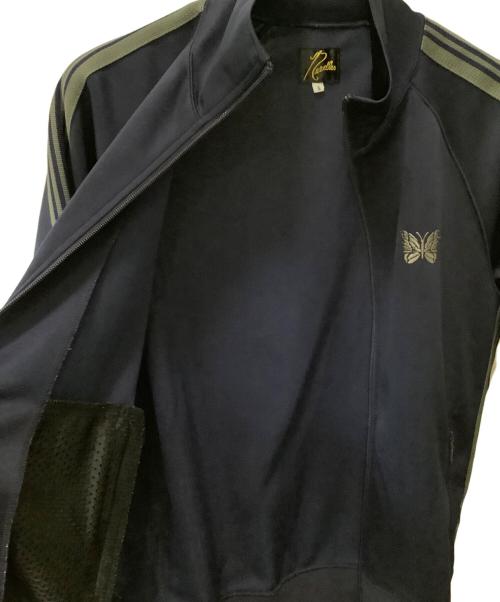 Needles（ニードルズ）Needles (ニードルズ) ARKnets (アークネッツ) 別注 Track Jacket - Poly Smooth - ネイビー サイズ:Sの古着・服飾アイテム