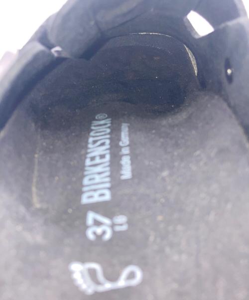 BIRKENSTOCK（ビルケンシュトック）BIRKENSTOCK (ビルケンシュトック) サンダル ブラック サイズ:37の古着・服飾アイテム
