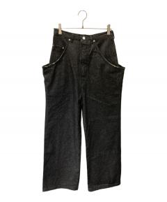 中古・古着通販】SLY (スライ) デニムパンツ ブルー 未使用品
