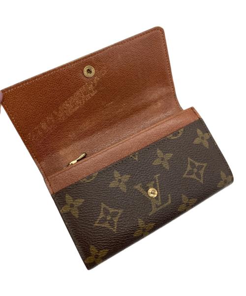 LOUIS VUITTON（ルイ ヴィトン）LOUIS VUITTON (ルイ ヴィトン) ポルトモネ・ジップ モノグラム ブラウンの古着・服飾アイテム