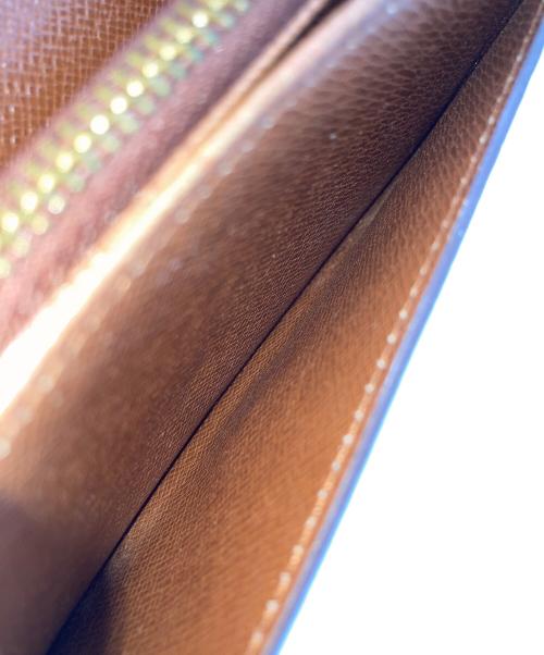 LOUIS VUITTON（ルイ ヴィトン）LOUIS VUITTON (ルイ ヴィトン) ポルトモネ・ジップ モノグラム ブラウンの古着・服飾アイテム
