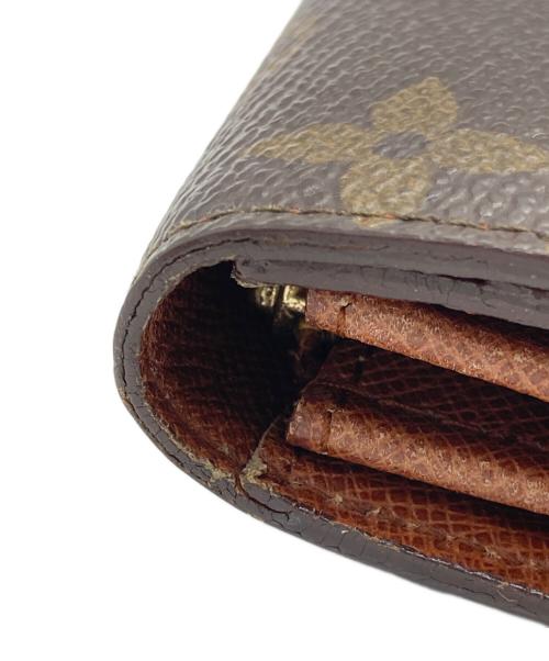 LOUIS VUITTON（ルイ ヴィトン）LOUIS VUITTON (ルイ ヴィトン) ポルトモネ・ジップ モノグラム ブラウンの古着・服飾アイテム