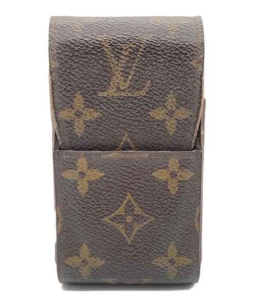 LOUIS VUITTON（ルイ ヴィトン）LOUIS VUITTON (ルイ ヴィトン) エテュイ・シガレット ブラウンの古着・服飾アイテム