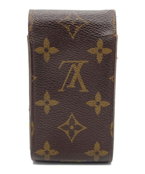 LOUIS VUITTON（ルイ ヴィトン）LOUIS VUITTON (ルイ ヴィトン) エテュイ・シガレット ブラウンの古着・服飾アイテム
