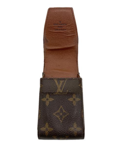 LOUIS VUITTON（ルイ ヴィトン）LOUIS VUITTON (ルイ ヴィトン) エテュイ・シガレット ブラウンの古着・服飾アイテム
