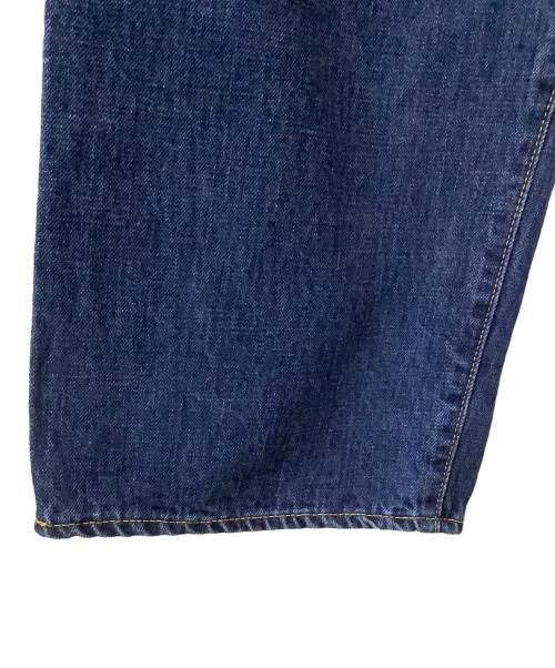 SCYEBASICS（サイベーシックス）SCYEBASICS (サイベーシックス) Selvedge Denim Used Wash Wide Leg Jeans インディゴ サイズ:30の古着・服飾アイテム