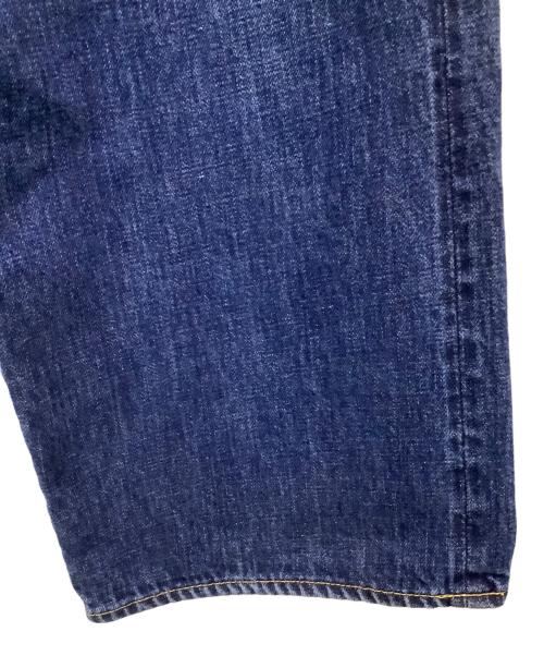 SCYEBASICS（サイベーシックス）SCYEBASICS (サイベーシックス) Selvedge Denim Used Wash Wide Leg Jeans インディゴ サイズ:30の古着・服飾アイテム