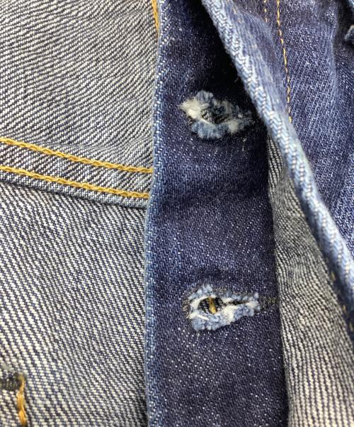 SCYEBASICS（サイベーシックス）SCYEBASICS (サイベーシックス) Selvedge Denim Used Wash Wide Leg Jeans インディゴ サイズ:30の古着・服飾アイテム