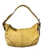 COACHコーチ）の古着「ワンショルダーバッグ」｜イエロー
