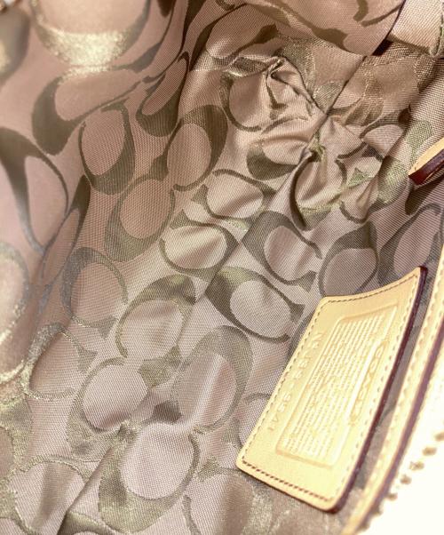 COACH（コーチ）COACH (コーチ) ワンショルダーバッグ イエローの古着・服飾アイテム