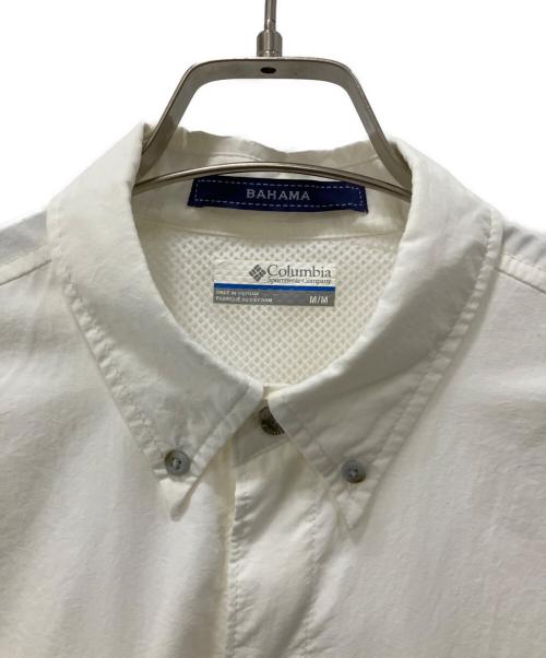 Columbia（コロンビア）Columbia (コロンビア) 長袖シャツ ホワイト サイズ:Mの古着・服飾アイテム