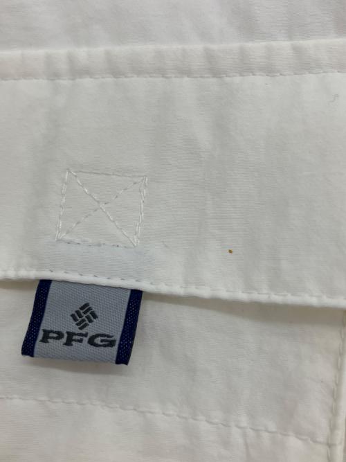 Columbia（コロンビア）Columbia (コロンビア) 長袖シャツ ホワイト サイズ:Mの古着・服飾アイテム