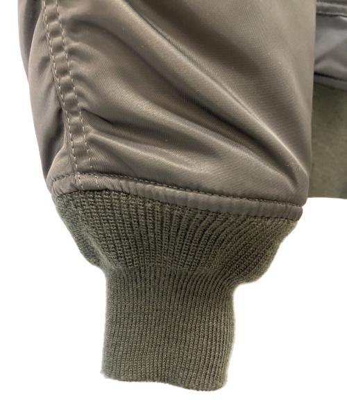 ALPHA（アルファ）ALPHA (アルファ) MA-1 フライトジャケット グリーン サイズ:SMALLの古着・服飾アイテム