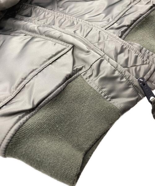 ALPHA（アルファ）ALPHA (アルファ) MA-1 フライトジャケット グリーン サイズ:SMALLの古着・服飾アイテム