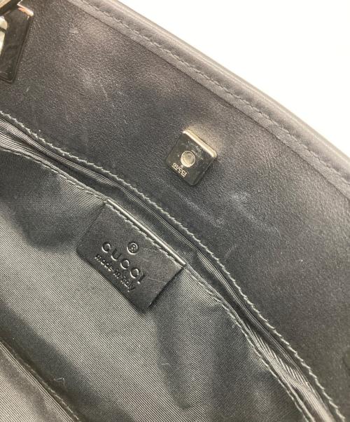 GUCCI（グッチ）GUCCI (グッチ) ミニハンドバッグ ブラックの古着・服飾アイテム