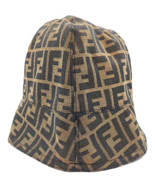 FENDI（フェンディ）FENDI (フェンディ) バケットハット ブラウンの古着・服飾アイテム