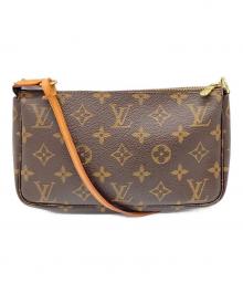 LOUIS VUITTON（ルイ ヴィトン）の古着「ポシェット・アクセソワール」｜ブラウン