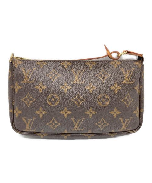 LOUIS VUITTON（ルイ ヴィトン）LOUIS VUITTON (ルイ ヴィトン) ポシェット・アクセソワール ブラウンの古着・服飾アイテム