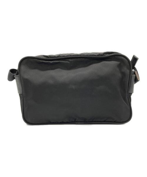 PRADA（プラダ）PRADA (プラダ) ナイロンショルダーバッグ ブラックの古着・服飾アイテム