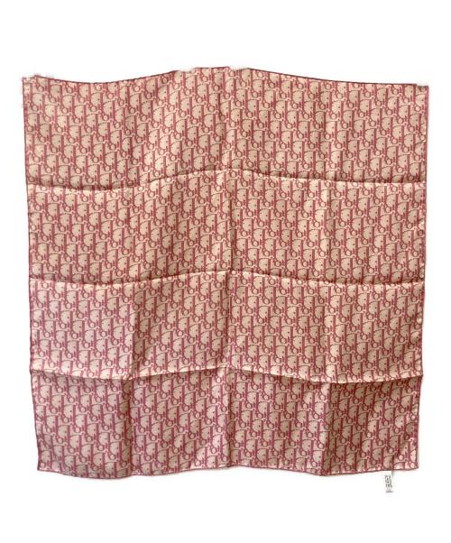 Christian Dior（クリスチャン ディオール）Christian Dior (クリスチャン ディオール) シルクスカーフ ピンクの古着・服飾アイテム