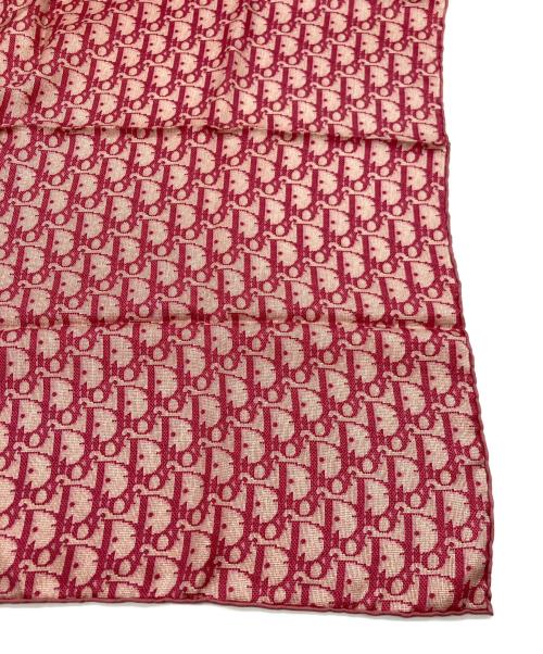 Christian Dior（クリスチャン ディオール）Christian Dior (クリスチャン ディオール) シルクスカーフ ピンクの古着・服飾アイテム