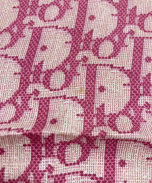 Christian Dior（クリスチャン ディオール）Christian Dior (クリスチャン ディオール) シルクスカーフ ピンクの古着・服飾アイテム