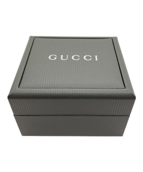 GUCCI（グッチ）GUCCI (グッチ) スクエアバングルウォッチ ブラックの古着・服飾アイテム