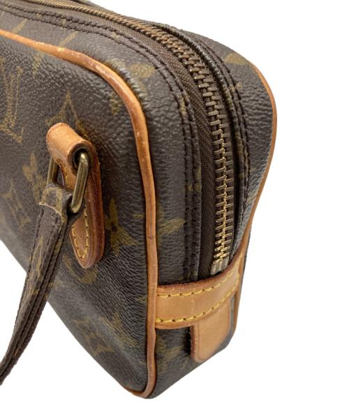 LOUIS VUITTON（ルイ ヴィトン）LOUIS VUITTON (ルイ ヴィトン) マルリーバンドリエール ブラウンの古着・服飾アイテム