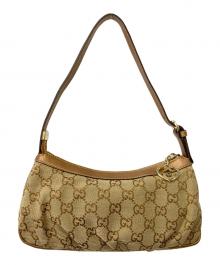 GUCCI（グッチ）の古着「アクセサリーポーチ」｜ベージュ×ブラウン