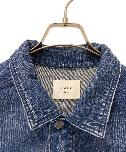 Ameri（アメリ）AMERI (アメリ) 4WAY デニムドレスコート インディゴ サイズ:Sの古着・服飾アイテム