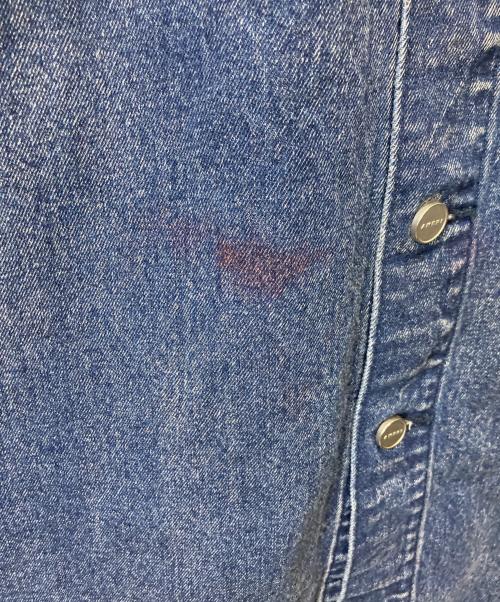 Ameri（アメリ）AMERI (アメリ) 4WAY デニムドレスコート インディゴ サイズ:Sの古着・服飾アイテム