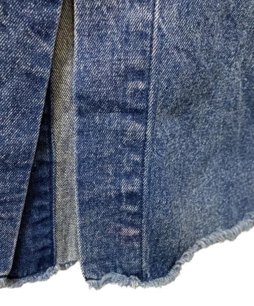 Ameri（アメリ）AMERI (アメリ) 4WAY デニムドレスコート インディゴ サイズ:Sの古着・服飾アイテム