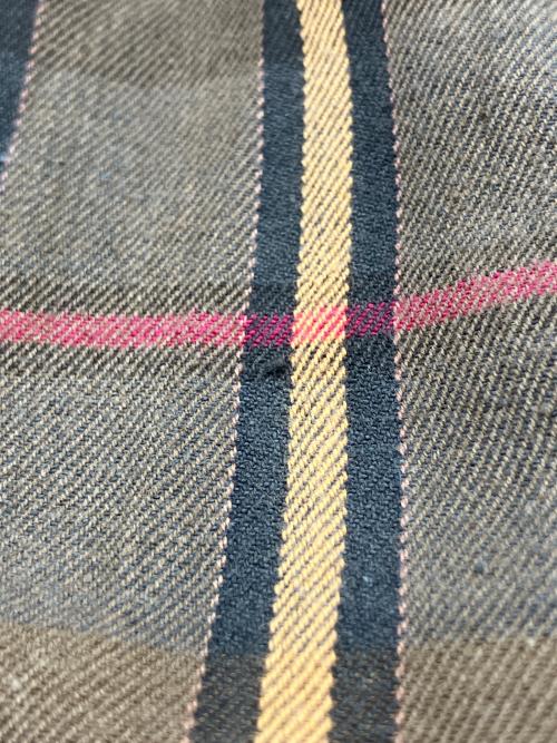 POLO RALPH LAUREN（ポロ・ラルフローレン）POLO RALPH LAUREN (ポロ・ラルフローレン) 長袖シャツ　BLAIRE グリーン×ブラウン サイズ:Mの古着・服飾アイテム